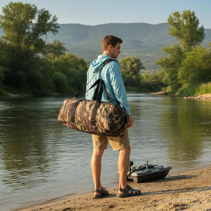 Sac Hydrofuge pour Appâts de Pêche en Bateau
