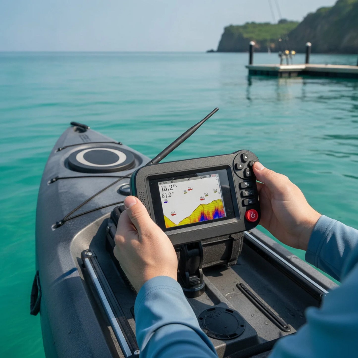 Détecteur de Poissons Portable – Sondeur de Pêche
