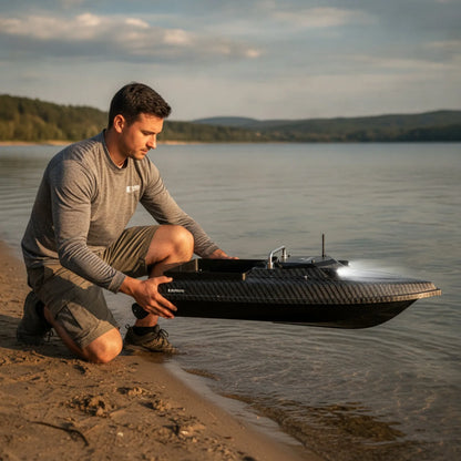 Bateau d'appâtage RC GPS 600m 3kg