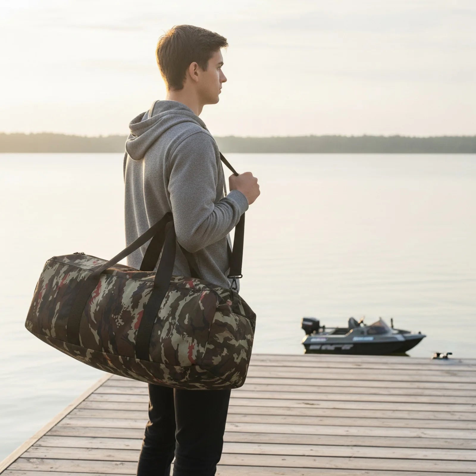 Sac Hydrofuge pour Appâts de Pêche en Bateau
